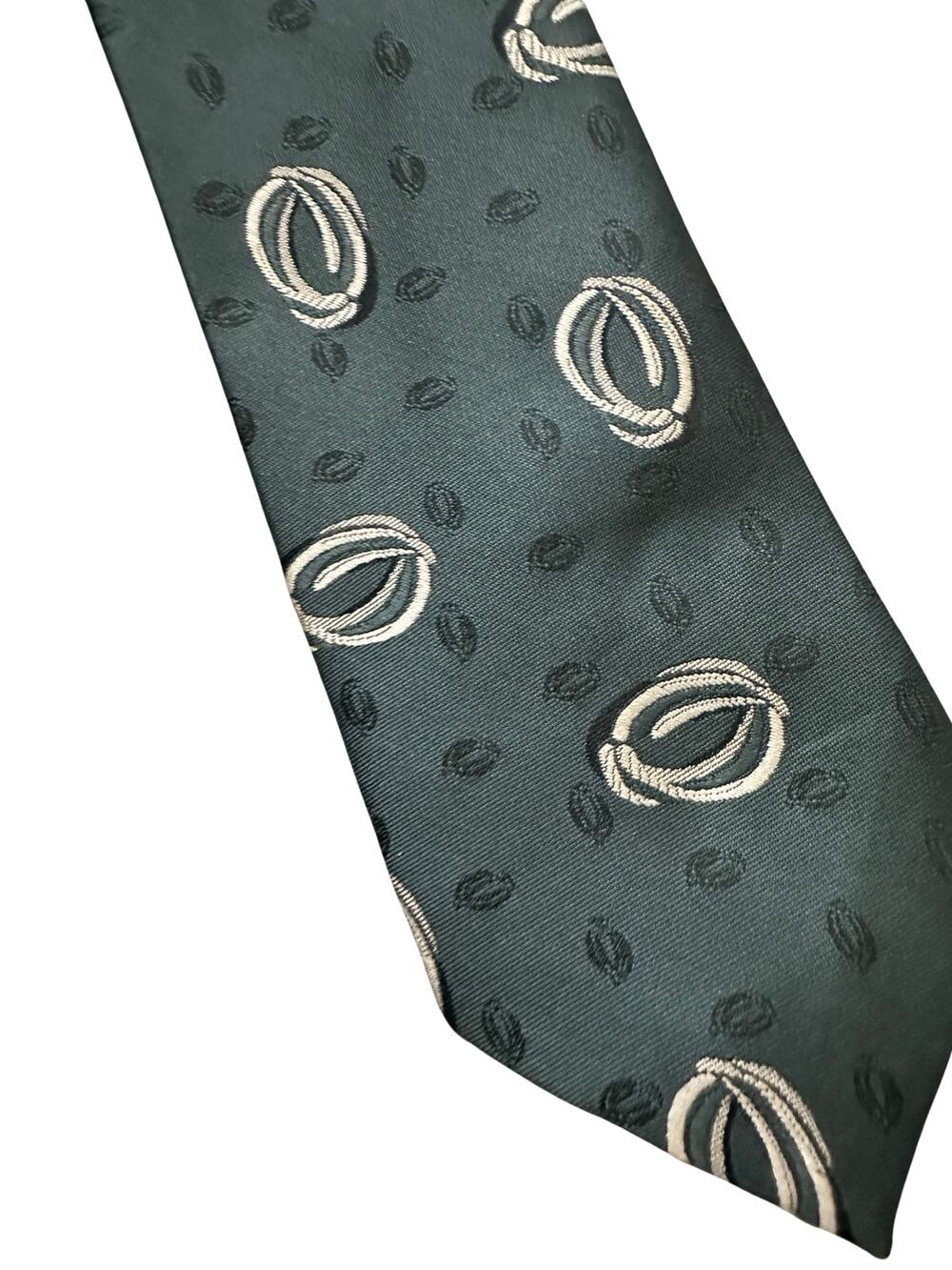Vintage Green Wembley Silk Blend Necktie
